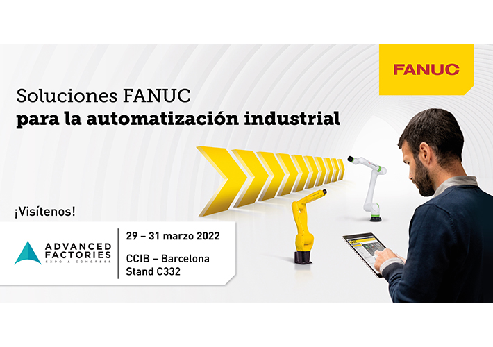 Foto FANUC presenta el nuevo robot LR-10iA/10 en Advanced Factories.